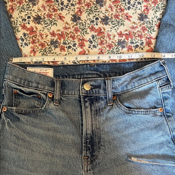 Gap 90’s Straight High Rise Jeans 27/4R - Picture 3 of 7